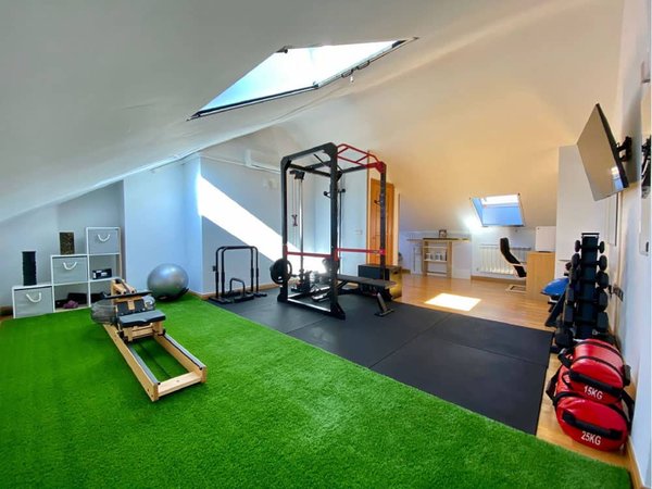 Piso para gimnasio ideal para pesas, cardio y alto impacto 1 Piso para gimnasio ideal para pesas, cardio y alto impacto